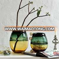 2019 new arrival hot sale glass flower vase for home decoration