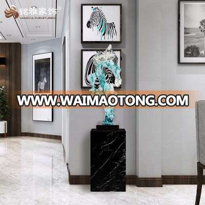 Clear resin abstract art craft sculpture modern hotel lobby decoration