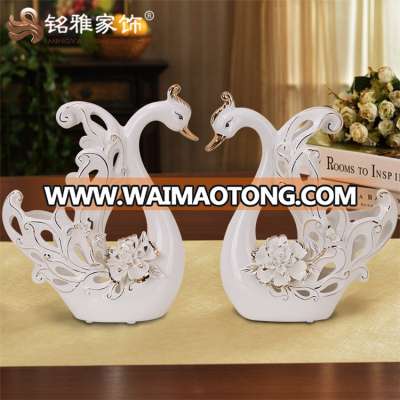 Hotel interior desktop sculpture decoration antique chinese porcelain figurines